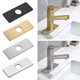 thumbnail image 4 of Premium Stainless Steel Hole Cover Plate for Single Hole Sink Tap Faucets, 4 of 5