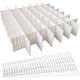 thumbnail image 1 of Divisor de cajones organizador de cajones, 8 Uds., divisor de cajones ajustable para suministros de oficina, dormitorio, cocina, utensilios de maquillaje, 1 of 5