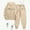 Beige, variant on TIANZEN Unisex Athletic Sweatshirt And Long Pants Set Comfortable Casual Tracksuit For Men And Women Light Skirt Suit plus Size Jumpsuits for Women Sweater Suits