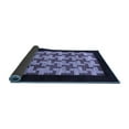 thumbnail image 2 of Ahgly Company Indoor Rectangle Abstract Blue Modern Area Rugs, 2' x 3', 2 of 4