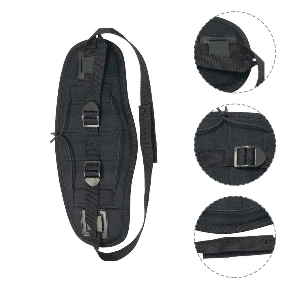 Veronic Adjustable Padded Watercraft Seats & Thwarts, EVA Black, 16.11" x 6.68" x 0.79"