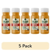 (5 pack) Suja Organic Detox Blood Orange Shot, 1.7 fl oz Bottle