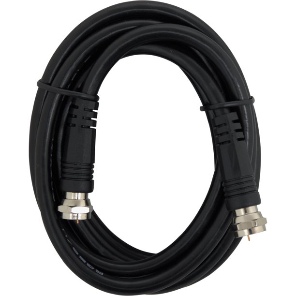 GE 6ft. RG59 Coaxial Cable, FType Connectors