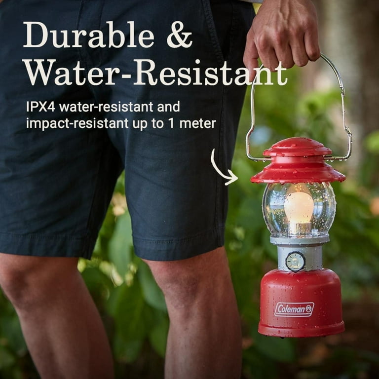 Coleman Classic 500 Lumens LED Lantern, Red - Walmart.com