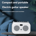 thumbnail image 3 of Mini Electric Acoustic Guitar Amplifier Powered Portable Bluetooth Speaker Distortion Delay Effects10W, 3 of 7