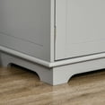 thumbnail image 5 of Nmkwnr Wood Top Kitchen Sideboard Buffet Cabinet with Drawers and Shelves, Coffee Bar Cabinet for Living Room, Kitchen, Gray, 5 of 9