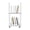 White, variant on ToppiJoy 2 Tier Art Canvas Storage with Wheels, Art Paint Drying Storage Organizer Rack for Canvas Boards, Frames, Panels (Black)