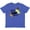 Retro Heather Royal, variant on Inktastic Halloween Trick Rawr Treat with Dinosaur Youth T-Shirt