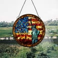 thumbnail image 6 of AYktou 4th of July Decorations-Stained Glass Window Hanging,2D Acrylic USA Flags Stained Glass Suncatcher,Art Crafts Pendant for Home Door Independence Day Memorial Day Decorations, 6 of 8
