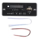 thumbnail image 2 of Tablero De Decodificación 12V 02EA Tablero De Decodificación De MP3 Con Entrada Auxiliar Puerto USB Compatible Con Tarjeta De Memoria Y Disco U, 2 of 7