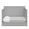 thumbnail image 6 of Graco Hadley 5-in-1 Convertible Crib with Drawer and Premium Crib & Toddler Mattress Bundle, Pebble Gray, 6 of 11