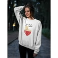 thumbnail image 2 of Happy Noodle Bowl Art Sweatshirt Women -Smartprints Designs, Female Medium, 2 of 4