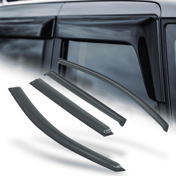 M-AUTO 4 Pieces Window Visor Shade Vent Wind Rain Deflector Guard for 2009-2016 Chevy TraverseC