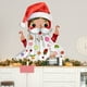 thumbnail image 1 of Pintura de Elementos Navideños para Dormitorio Infantil con Barba, Decoración de Fondo, Pegatinas de Pared, 1 of 5