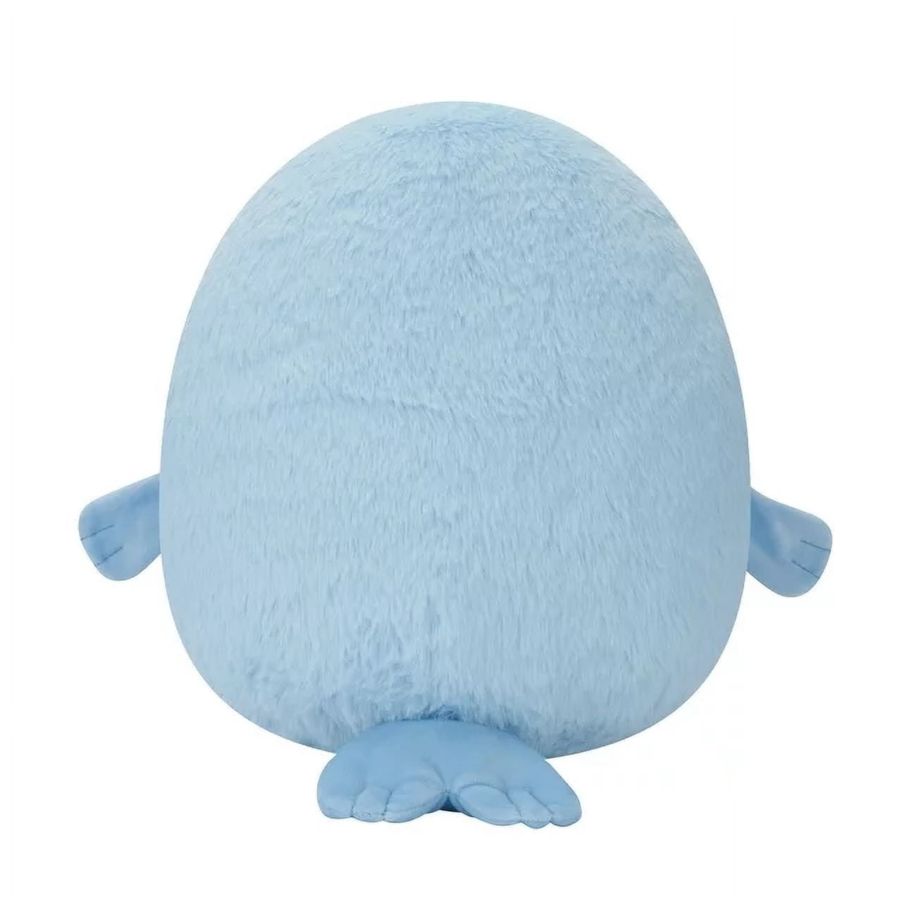 Squishmallows FuzzAMallows 12 inch Harvey the Blue Walrus - Child's Ultra Soft Stuffed Plush Toy