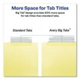thumbnail image 5 of Insertable Big Tab Dividers, 5-Tab, Letter, 24 Sets | Bundle of 5 Boxes, 5 of 7