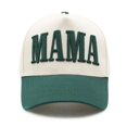 thumbnail image 2 of CYYFXKA Mama Hat for Women, Vintage Two Tone Embroidered Mom Baseball Cap, Trendy New Mom Gifts Mothers Day Outfits for Mommin, 2 of 6