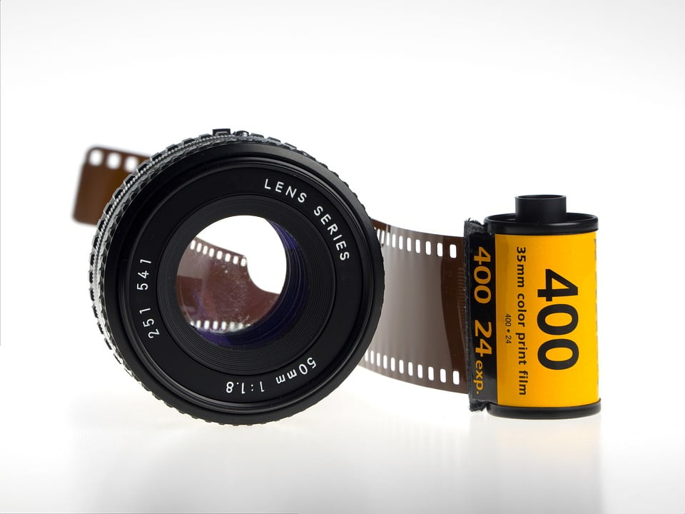 Iso Film Celluloid Photography Black Camera 35mm12 Inch