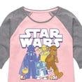 thumbnail image 3 of Star Wars - Easter Logo - Toddler And Youth Girls Shirt Tail Raglan, 3 of 5
