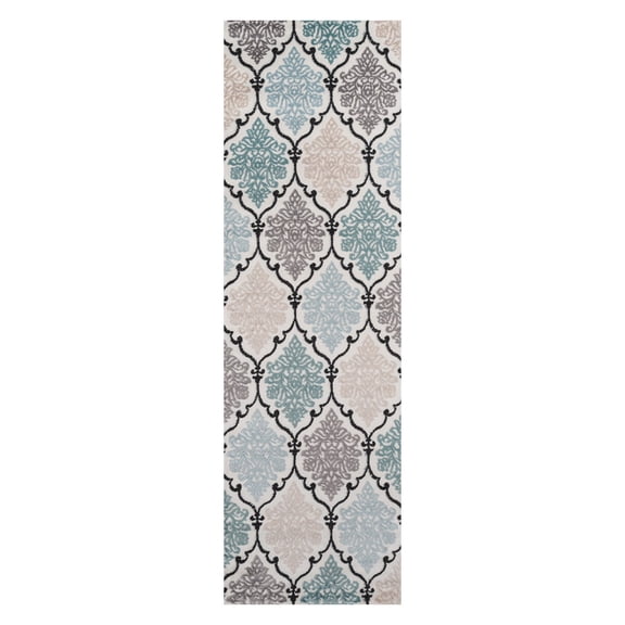 Momeni Brooklyn Heights Polyester and Polypropylene Machine Made Multi Runner 2'3" X 7'6"