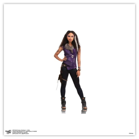Gallery Pops Disney Zombies 3 - Willa Wall Art, Unframed Version, 12" x 12"