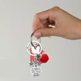 thumbnail image 5 of Xinyolin Festive Stainless Steel Pendant Keychain - Apple Decor Teacher Appreciation Gift, 5 of 8