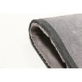 thumbnail image 3 of Noble House BREA804576 Soft Plush Contemporary Shag Rug, Grey & Gold - 5 ft. x 7 ft. 6 in., 3 of 3