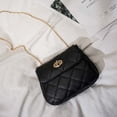 thumbnail image 2 of Trendy Temperament For Girls Lattice Cloud Shape Coins Purse Shoulder Messenger Bags Korean Handbag Women Chain Bag Crossbody Bag WHITE, 2 of 8