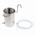 thumbnail image 2 of Stainless Steel Enema Kit for Home Use, Water and Coffee Colon Cleansing Solution, 2 of 5