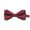 Watermelon Red, variant on Xfvqtps Bow Ties for Men Adjustable Pre-Tied Neckties Double Layer Bow for Wedding Party Blue