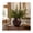 Brown, variant on Sculpted Textured Metal Vase for Living Room Decor - Decorative Flower Vase for Home, Bedroom, and Office Desk Decor - Modern House Accent for Entryway Table Display - 10", Bronze & Copper