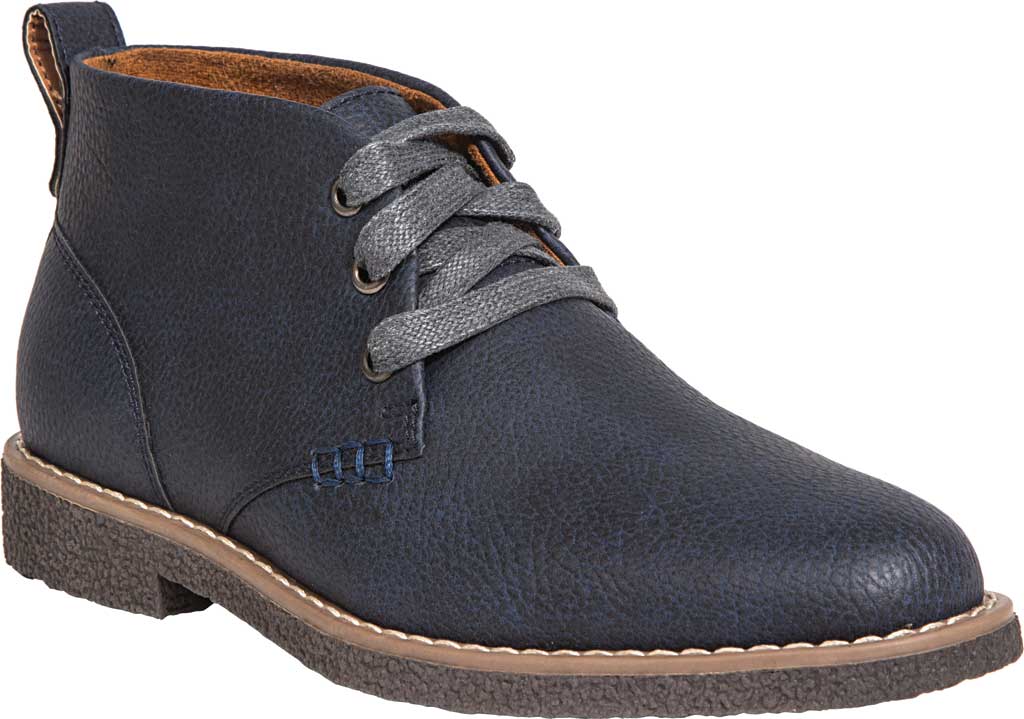Boys' Deer Stags Freeport Jr Chukka Boot Navy Simulated Leather 13 M ...