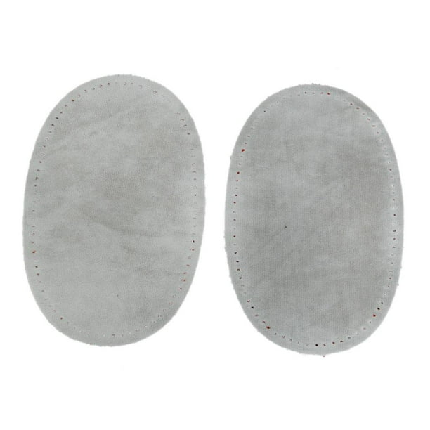 Parches perfecl 1 Par de Parches de Ropa para Chaqueta Ovalados para Codo Y Gris Parches de rodilla de codo