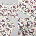 thumbnail image 6 of Hello Kitty Nightgowns for Women Short Sleeve Night Gown Soft Sleep Shirts Women's Sleepwear Print Sleep Dress, 6 of 7