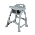 thumbnail image 2 of Silla alta para bebé, silla para comer para bebé, asiento estable portátil moderno y práctico, trona para bebé, silla para comer para el hogar y la, 2 of 8