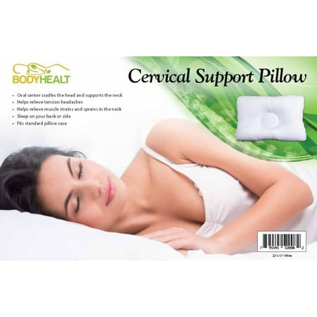 Bodyhealt Cervical Pillow For Your Neck Back Walmart Com