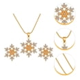thumbnail image 2 of Shisuyan Jewelry Set Golden 1 Set 0.8x0.8in, 2 of 8