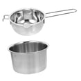 thumbnail image 3 of OULII 2 Pcs Double Boiler Wax Melting Pot Stainless Steel for Candle Users, 3 of 8