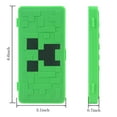 thumbnail image 7 of Game Card Case for Switch, Storage 24 Game Cartridge Portable Holder Pretty Cute Hard Shell with Magnetic Closure-Green, 7 of 7