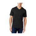 thumbnail image 1 of Camiseta básica con cuello en V para hombre Club Room, negro, extragrande, 1 of 1