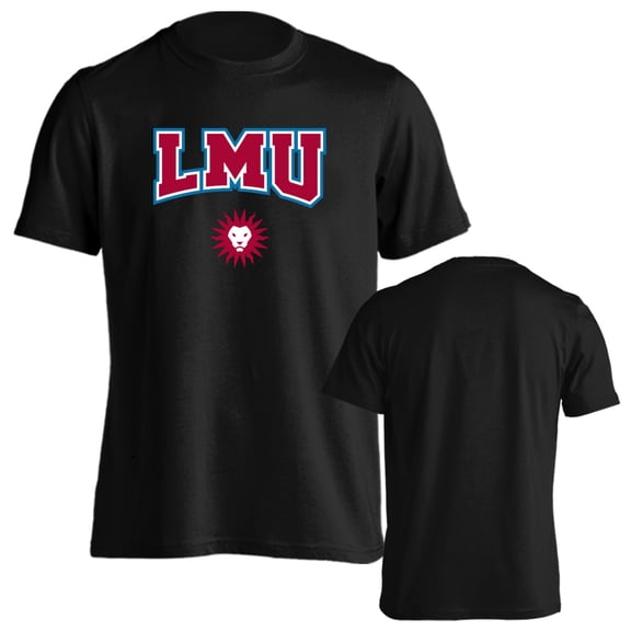 Loyola Marymount University Lions Classic Arch with Mascot Short Sleeve T-Shirt