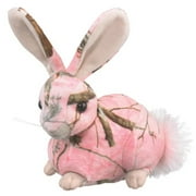 Pink Bunny Camo Real Tree Rabbit Animal Camouflage Stuffed Soft Plush