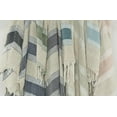 thumbnail image 4 of Rizzy Home  Chevron Stripe Hand Loomed Cotton Throw Green/Natural, 4 of 6