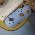 thumbnail image 4 of Art 101 Charm Pencil Pouch for All Ages, Sky Blue, 4 of 8