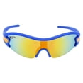thumbnail image 3 of Hot Wheels Blue and Orange Sports Wrap Sunglasses, 3 of 6