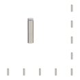thumbnail image 1 of Speravity Tornillo de publicidad Acero inoxidable Fácil instalación Espejo de vidrio Clavo Tuerca a prueba de rasguños Perno Soporte para colgar en la 12x100mm 10piezas Speravity CBP354751, 1 of 4