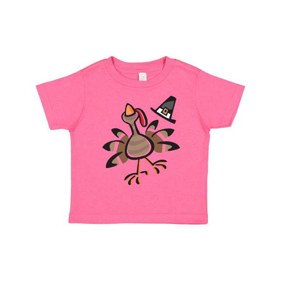 Inktastic Happy Thanksgiving Turkey Boys or Girls Toddler T-Shirt
