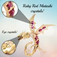 thumbnail image 5 of Matashi 24K Gold Plated Crystal Studded Dragon Ornament  Holding a Crystal Ball Holiday Decor Gift for Christmas Mother's Day Birthday, 5 of 7