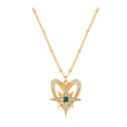 thumbnail image 1 of Collar Xtellar Estrella Mujer Dije Cadena Chapado Oro 18k, 1 of 1