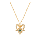 thumbnail image 1 of Collar Xtellar Estrella Mujer Dije Cadena Chapado Oro 18k, 1 of 1